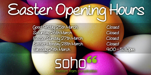 Soho66 Easter Opening Times